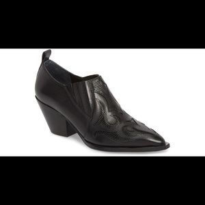 Marc Fisher Ltd Leather Charly Western Boots